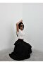 Women's Layered Linen Skirt - 6