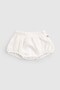 Organic Cotton Muslin Ecru Baby Bloomer