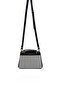 Black and White - Black Straw Women's Handbag Sp1193 - 6