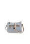 Blue - Ten Monogram Women's Crossbody Bag Sp818 - 5