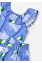 Girl's Top and Bottom Set Blue 3286 - 5