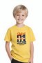 Boys Round Neck 3-Piece Basketball-Surf Al Day Printed T-Shirt - 4