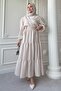 Modal Cupra Bolero Skirt Stone Suit
