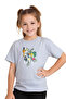 Girl's 3-Piece Happines- Honey-Sassy Printed Tee - 3