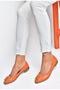 P726776309 Women's Ballerinas with Orange Buckle Accessory - 4