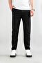 Men's Black Stretchy Lycra Ankle Length Casual Comfortable Side Pocket Fabric Pants - 2