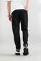 Men's Black Stretchy Lycra Ankle Length Casual Comfortable Side Pocket Fabric Pants - 6
