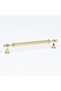 Tuğra Metal 160 mm 16 cm Furniture Kitchen Drawer Cabinet Cabinet Handle Handle Handles - Gold - 1 Piece