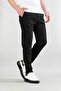 Men's Black Stretchy Lycra Ankle Length Casual Comfortable Side Pocket Fabric Pants