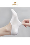 Original Unisex 3 Pairs Natural Cotton Comfort Model Non-Removable Breathable Non-Sweating Seamless Elastic Flexible Short Ankle Invisible Sneaker Booties Socks Set - 4
