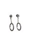 Silver Earrings 925 Circle