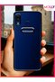 Lou Laser Transparent Silicone Case with Black Lens Protector on the Edges for Samsung Galaxy A20