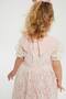 Girl's Frilly Baby Dress with Collar and Buckle - 3