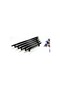 Zirve Elit 224 mm Furniture Kitchen Drawer Cabinet Wardrobe Handle Handle Handles - Black - 1 Pc - 6