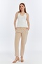 Women's V Thin Strap Knitwear Blouse - 5