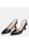 LARGE NUMBER STILETTO 41-42-43-44- BLACK SKIN - 3
