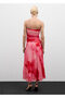 Drape Strapless Blouse - 3