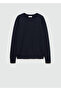 Boy's Navy Blue Sweater - 3