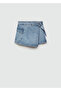 Blue Women's Shorts & Bermuda 77090345 - 7