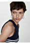 Navy Blue Women's Bustier 67088642 - 4