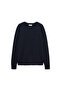Boy's Navy Blue Sweater - 8