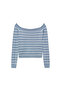 Blue Girl's Sweater 77052932 - 8
