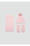 Soluk Pembe Kız Çocuk Eldiven 77015992 - 4