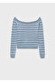 Blue Girl's Sweater 77052932 - 5