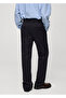 Navy Blue Men's Trousers 77025967 - 5