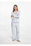Blue Girl's Pajama Bottoms 77096727 - 9