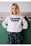 Light Gray Girl's Sweatshirt 77033291