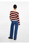 Dark Red Girl's Sweater 77076736 - 5