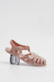 Women's Shiny Powder Jelly Sandals Byndjlly01 - 6