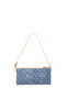 Dark Blue Monogram Women's Shoulder Bag 05Po25Y2046 - 7