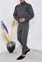 Men's Smoked Zipper Tracksuit Set - 3