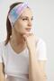 Batik Aqua, Boutique Design Women's Bandana Hair Band, Extra Soft, Flexible, Natural, Combed Cotton