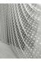 Tulle Curtain with Star Pattern, Quality Curtain, Shipped on the Same Day! 1X3 Dense Pleated