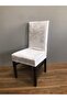 Velvet Fabric Washable 6-Piece Chair Cover