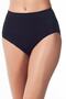 Women's Black High Waist Bato Slip Panties - 2