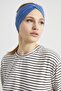 Deep Blue, Boutique Design Women's Bandana Headband, Extra Soft, Flexible, Natural, Combed Cotton