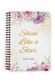 Shine Like a Star Undated Planner Shine Like a Star Undated Agenda Planner