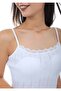 Women's Jacquard Strap Tank Top 200 Pack of 6 |   White