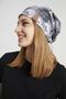 Women's Batik, trendy Rope Detailed 4 Season Hat Beanie Buff Ultra Soft Natural Combed Cotton - 5