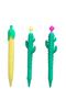 3-Piece Trend Pen Set 0.7 Tip Cactus-corn Pen-trend Tip Pen
