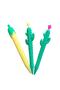 3-Piece Trend Pen Set 0.7 Tip Cactus-corn Pen-trend Tip Pen - 2