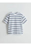 Crew Neck Striped Baby Boy T-Shirt - 3