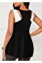 Women's Strappy Halter Neck Halter Neck Double Color Viscose Blouse - 3