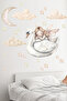 Little Fairy and Cute Swan Girl's Room Wall Sticker Set - 3
