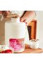 Hand Made Shaved Ice Machine - Portable Manual Ice Crusher (White) - 4