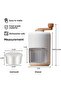 Hand Made Shaved Ice Machine - Portable Manual Ice Crusher (White) - 2